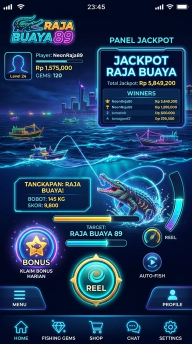 nabob77 — layar beranda